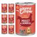 Edgard & Cooper Grain Free Senior Dog Pate Box Natural Food 6x400g Salmon and Chicken Healthy Tasty and Balanced Food Premium Quality Proteins