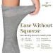 Diabetic Socks for Men & Women | Cozy Super Soft Thermal Socks in Medium Pink Lila & Gray - Buy Online on GoSupps.com