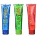 Set of 3 Kidsmania 4oz Ooze Tubes! Oozing Delicious Flavors - Blue Raspberry, Cherry, Green Apple! (3)