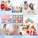 Dr. LU Bath Bombs Gift Set - 12 PCS Handmade Organic Bubble Bath Bombs with Essential Oils for Valentine's, Mother's Day, Anniversary - Natural & Organic Shower Bombs - Buy Online on GoSupps.com