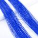 Hair Tinsel Extensions 220 Strands Holographic Sparkle Hair Tinsel Glitter Extensions Dazzles 47" Long for Parties Women & Kids Glitter Highlights Shiny Straight Hair Extensions (blue) A3JFL - Buy Online on GoSupps.com