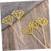 VICASKY 50pcs Gold Decor Appetizer Picks Birthday Cupcake Topper Gem Cupcake Topper Diamond Shaped Cupcake Picks Fruit Cake Diamond Cake Topper Decorations Wedding Flash Insert Card Baby Golden medium - Buy Online on GoSupps.com