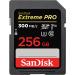 SanDisk 256GB Extreme PRO SDXC UHS-II Memory Card - C10, U3, V90, 8K, 4K, Full HD Video, SD Card - SDSDXDK-256G-GN4IN Card Only 256GB