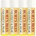 Burt's Bees Coconut & Pear Lip Balm - 100% Natural Moisturizing Formula (4 Tubes) - Buy Online on GoSupps.com