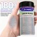 LEOBRO Silver Holographic Ultra Fine Glitter 180G - Iridescent Resin Glitter Powder for Tumblers, Crafts, Nail Art - 1/128 Metallic Sequins Flakes - Hair, Face, Body Glitter - Buy Online on GoSupps.com