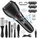 Foot Care Tools for Pedicure Rechargeable, Power Display Portable Electric Foot Callus Remover Tools 3 Roller Heads 2 Speed Foot File Kit Independent Lighting Pedicure Kit Foot Care Tools Wet and Dry 18 Piece Set