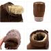 MK MATT KEELY Baby Winter Booties - Warm Snow Boots for Toddlers with Soft Rubber Sole | 8 UK Child Brown - Buy Online on GoSupps.com