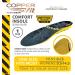 Copper Fit Men's Heavy Duty Insoles for All Day Standing Support - Black, One Size US - Buy Online on GoSupps.com