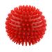 CanDo massage ball hedgehog ball knobbly ball diameter 9 cm red 1 piece 1 piece 9 cm