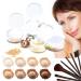 NALATI 50x Empty Plastic Cosmetic Jars with Clear Lids for Creams / Samples / Make-Up / Glitter Storage 5 ml 5 g - Buy Online on GoSupps.com