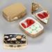 Dynippy Retro Pill Case with Mirror | Gold Floral 2 Compartment Medicine Organizer for Travel & Purse - Buy Online on GoSupps.com