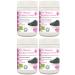 PINK SUN Organic Spirulina Powder 2kg (500g x 4) Gluten Free Non GMO Suitable for Vegetarians and Vegans Certified Organic by The Soil Association Bulk