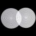 10pcs Clear Mesh Plastic Canvas DIY Kit | Round Plastic Canvas Sheets for Needlepoint | 20cm Embroidery Hoop Included - Buy Online on GoSupps.com