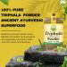 BASIC AYURVEDA Triphala Powder 7.05 Oz (200g) | Traditional Three Fruit Blend of Amla Haritaki & Bibhitaki | Pure Powder Ingredient | Vegan & Gluten-Free - Buy Online on GoSupps.com