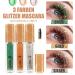 EONFAVE Glitter mascara 3 colors of glitter mascara green/gold/silver multi-colored volume waterproof and long-lasting volumizing mascara with shimmer for very sparkly eye makeup. - Buy Online on GoSupps.com