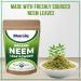 Organic Neem Leaf Powder 16 oz - USDA Certified, 100% Pure for Skin & Hair Care | Immune Support, All Hair & Skin Types - Blue Lily Neem Powder 1lb - Buy Online on GoSupps.com