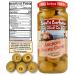 Santa Barbara Olive Stuffed Olives with Anchovy - Pack of 6 (5 oz each) - Buy Online on GoSupps.com