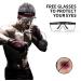 PROIRON Boxing Reflex Ball Set with Safety Glasses - Hand Eye Coordination Training Equipment for Adults and Kids - Includes 4 Balls and 2 Headbands - Ideal Boxing MMA Gift for Teenage Boys - Buy Online on GoSupps.com