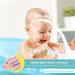 Spasilk Newborn Washcloth Wipes Set - Soft Terry Cloth, 10 Pack Pink Lines - Buy Online on GoSupps.com