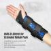 NeoTium Adjustable Wrist Brace for Carpal Tunnel - Night Support with Hot Cold Therapy for Sprains & Arthritis (S/M) - Left & Right Hand - Buy Online on GoSupps.com