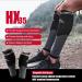Calf Compression Sleeves for Men & Women - Leg Support for Running Cycling & Travel - Gray Calf Brace - Buy Online on GoSupps.com