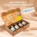 Woodfjord Sauna Infusion Set - Bio Natur | 4 Organic Sauna Fragrances & Oils Hygrometer Thermometer | Authentic Sauna Experience - Buy Online on GoSupps.com