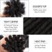 DAIXI 100% Real Human Hair Dreadlock Extensions - 6-18 Inch, 30 Strands, Custom Thickness, Dyeable & Curly - Handmade for Men & Women - Buy Online on GoSupps.com
