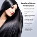 SVATV Henna Colour with Indigo & Hair Protein - Natural Hair Dye with 9 Herbs | 227g Henna Mehndi for Soft & Shiny Hair | Men & Women's Hair Colour - Buy Online on GoSupps.com