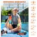 Yaniky 1L Drinking Bottle - BPA Free Leak-Proof Sports Water Bottle with Time Markings & Filter | Ideal for Camping Yoga Fitness & Outdoor Activities (Orange-Green) - Buy Online on GoSupps.com