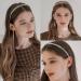 AMCAMI 6-Piece Non-Slip Comb Headbands for Women - Resin Hair Bands Hoop for Makeup and Washing - Hair Accessories for Girls - Buy Online on GoSupps.com