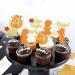 Keaziu 25 Pack Happy Thanksgiving Cupcake Toppers Give Thanks Cupcake Picks For Thanksgiving Theme Cake Decorations Birthday Party Thankful Dinner Supplies Bless - Buy Online on GoSupps.com