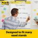 Post-it Super Sticky Easel Pad  25 x 30 Inches  30 Sheets/Pad  1 Pad (559SS)  Large White Premium Self Stick Flip Chart Paper  Super Sticking Power - Buy Online on GoSupps.com