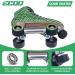 ECOO Women's & Girls' 2 Layer PU Leather Roller Skates - Green, Size US Women 10 / US Men 9 - Buy Online on GoSupps.com