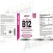 High Strength Vitamin B12 Liquid Drops 3000mcg - Vegan Friendly 60ml - Sublingual Dual Action for Fast Absorption - Buy Online on GoSupps.com
