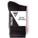 Anti-Slip Sports Socks - Non-Slip Grip Socks for Football Fitness & Yoga | Size 43-46 - Black - Buy Online on GoSupps.com