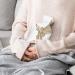 Angel Hot Water Bottle with Plush Cover - Hand Warmer for Adults & Kids | 26.5x15.3cm - International Shipping Available - Buy Online on GoSupps.com