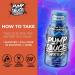 Pump Sauce Shooters Gummy Sharks 2 oz Bottles (Pack of 12) - Pre Workout No Caffeine Full Spectrum Liquid Gluten Free Vegan Zero Sugar - Buy Online on GoSupps.com