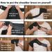 TherX Shoulder Brace with Reusable Gel Ice Pack Pain Relief for Rotator Cuff, Arthritis & Frozen Shoulder | Sling Support Wrap for Injuries Hot & Cold Therapy - Buy Online on GoSupps.com