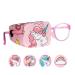 Astropic Cotton & Silk Eye Patch for Kids Glasses (Right Eye, Pink Hair Unicorn) To Cover Right Eye Baby Pink - Pink Hair Unicorn