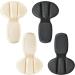 Back of Heel Cushion Pads 4Pcs Mesh Adhesive Heel Grips Inserts for Boots Loose Shoes Too Big Reusable Heel Guards Liners for Women Men Anti Blister Shoe Liners Heel Protectors Black&bude - Buy Online on GoSupps.com