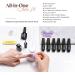 Beetles Gel Nail Polish Kit with LED Light | 6 Colors Winter Gel Polish Set with Base & Top Coat | Easy Nail Extension Starter Kit | Coffin Nails | Valentine's Day Gift for Women - E-Orange Autumn - Buy Online on GoSupps.com