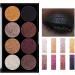 Eyeshadow Palette | Highly Pigmented Makeup for Face | Pro 8 Colors Pressed Eye Shadow Powder Long Lasting Waterproof Highly Pigmented Ultra Shimmer Makeup for Face Uwariloy 01 - Buy Online on GoSupps.com
