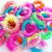 40 Pcs Spiral Plastic Hair Ties for Women & Girls - Clear, No Damage Coil Hair Ties for Thick Hair - Elastic & Small - Buy Online on GoSupps.com