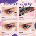 Crislashes 3D Eyelash Extensions - 120pcs DIY C/D Curl Mix 12-18mm Reusable Fluffy False Eyelashes - Artificial Cluster Lashes (3D-01) - Buy Online on GoSupps.com