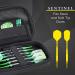 Casemaster Sentinel Dart Case - Holds 6 Darts and Accessories - Black - Buy Online on GoSupps.com