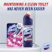 Domestos Power 5 Duo Pack Pink Magnolia Toilet Rim Block - 300 Flushes, Limescale Prevention - 14x55g Magnolia - 14 Count - Buy Online on GoSupps.com