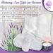 ELYSIA Lavender Essentials Bath and Body Set - 12 Items Spa Gift Set with Bathrobe Towel & Slippers for Women - Perfect Gifts for Her Mom Sister & Girlfriend - Mother's Day & Birthday Gifts - Buy Online on GoSupps.com
