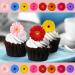 24 x Precut Gerbera Multicolour Flower Edible Wafer Paper 2D Floral Cupcake Topper Decoration For Cakes