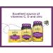 Zarbeeâ€™s Elderberry Gummies for Immune Support | Vitamins A, C, D, E, Zinc | 42 Count | Natural Berry Flavor - Buy Online on GoSupps.com