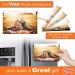 Craftopia 8 x 10 Magnetic Sheet Pack of 25 - Flexible Magnets with Adhesive Backing for Crafts | Premium Quality - Buy Online on GoSupps.com